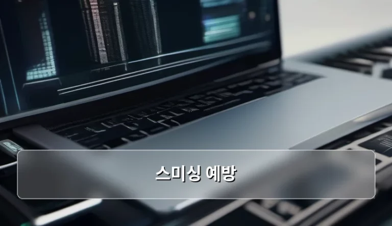 스미싱 예방, 소중한 내 자산을 지키는 스마트한 디지털 보안 습관