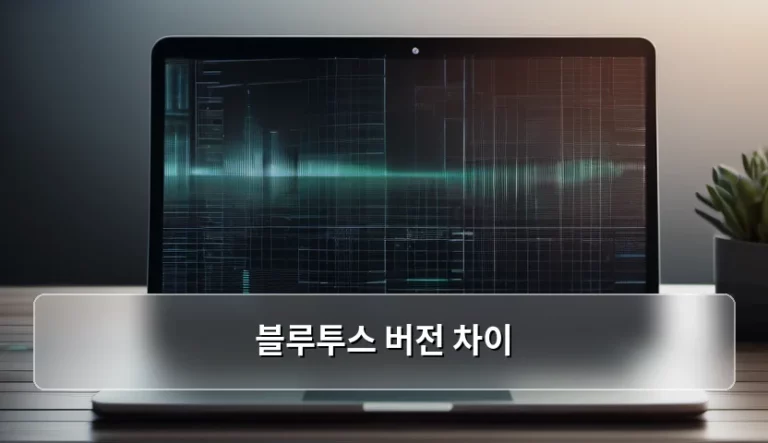 블루투스 버전 차이 분석과 스마트 기기 선택 가이드