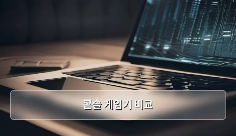 콘솔 게임기 비교 및 나에게 맞는 기기 선택 가이드