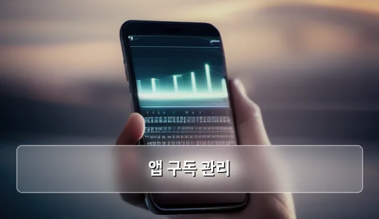 매달 빠져나가는 돈을 잡는 앱 구독 관리 노하우