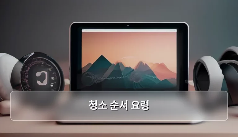 디지털 기기 수명을 늘리는 스마트한 청소 순서 요령 가이드