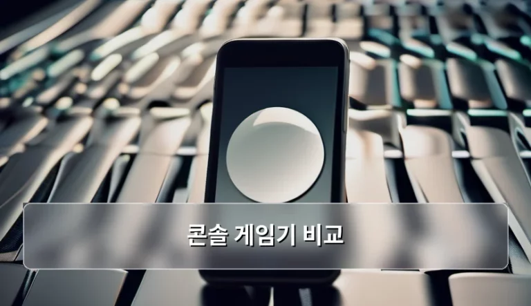 나에게 맞는 최적의 선택, 콘솔 게임기 비교 가이드