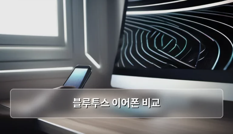 블루투스 이어폰 비교 및 용도별 선택 가이드