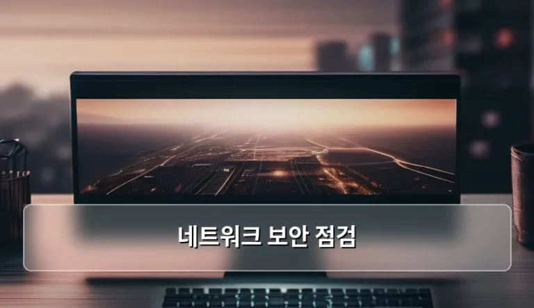 안전한 데이터 관리를 위한 네트워크 보안 점검 가이드