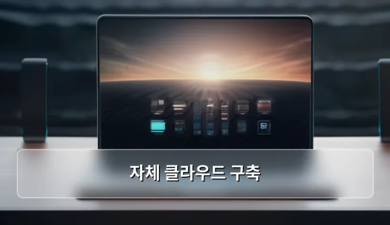 자체 클라우드 구축 전략과 고려 사항 정리