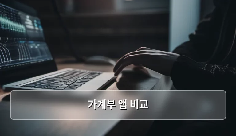 스마트한 자산 관리를 위한 가계부 앱 비교 가이드