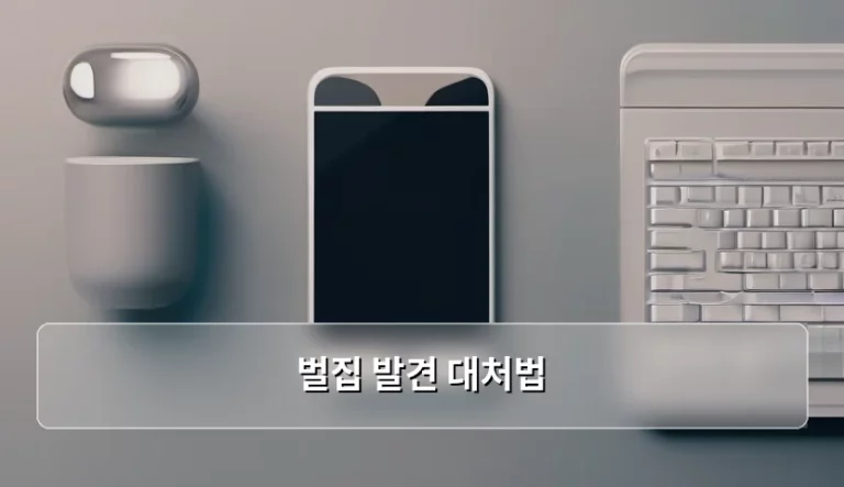 벌집 발견 대처법 상황별 행동 지침과 주의사항