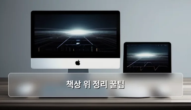 쾌적한 업무 환경을 만드는 책상 위 정리 꿀팁 총정리