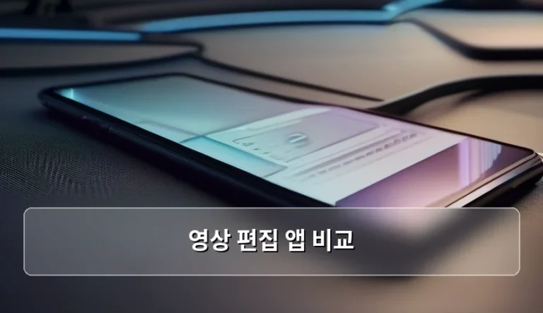 나에게 딱 맞는 영상 편집 앱 비교 및 선택 가이드