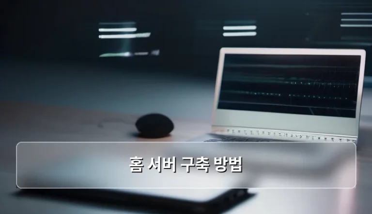 나만의 클라우드를 만드는 홈 서버 구축 방법 가이드