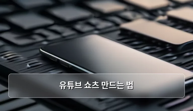 유튜브 쇼츠 만드는 법 초보자를 위한 제작 가이드
