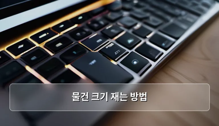 스마트폰 앱과 AR 기술 활용 물건 크기 재는 방법