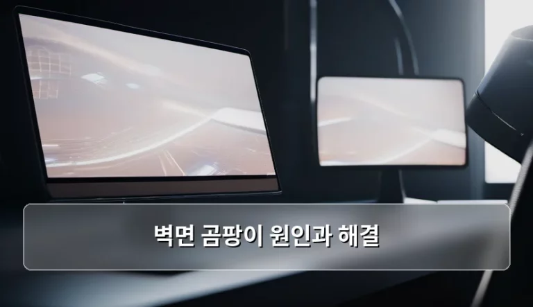 벽면 곰팡이 원인과 해결 방법 가이드