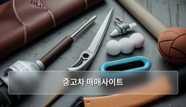 중고차 매매사이트 선택 기준과 안전한 거래 방법