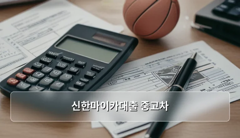 신한마이카대출 중고차 활용법과 합리적인 구매 전략