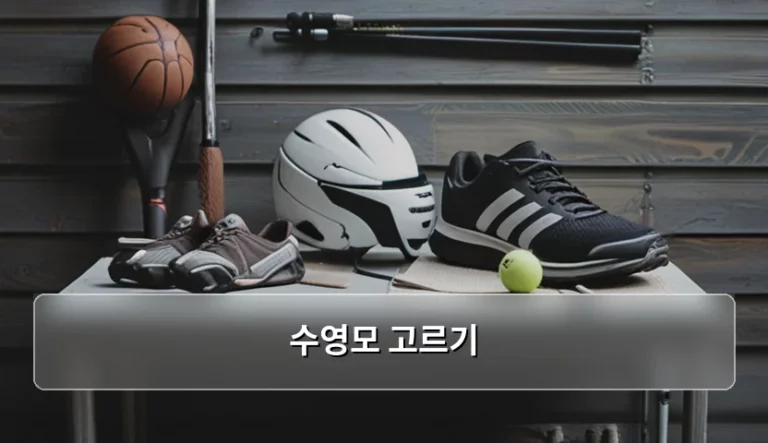수영모 고르기 실패 없는 소재 선택과 사이즈 팁