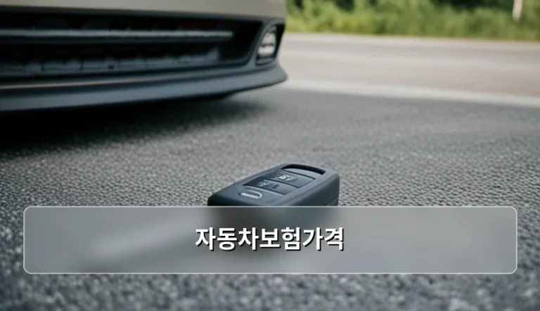 자동차보험가격 합리적으로 낮추는 방법과 주의사항