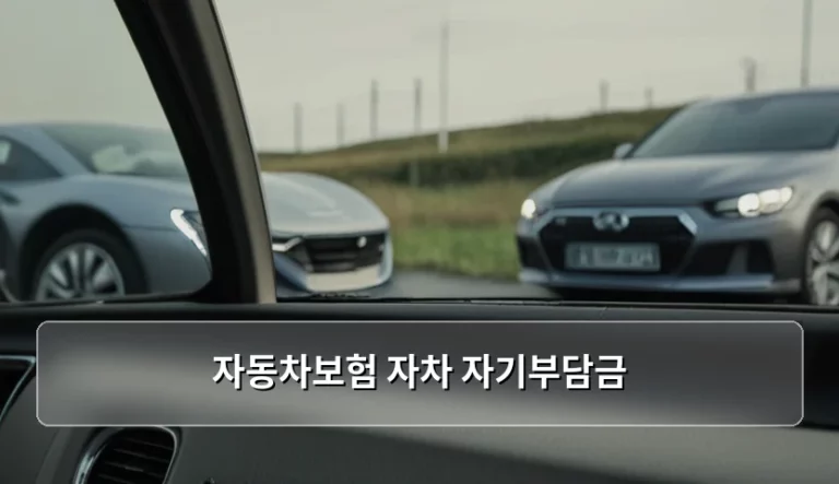 자동차보험 자차 자기부담금 설정 기준 및 비용 절약 방법