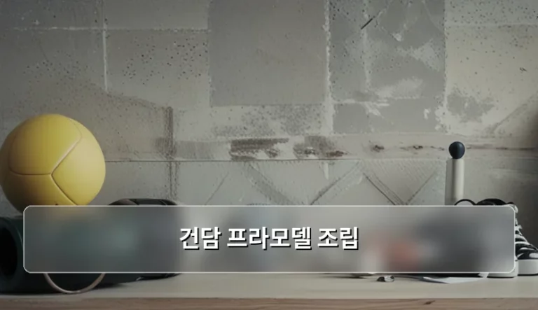 건담 프라모델 조립 입문자를 위한 단계별 가이드와 팁