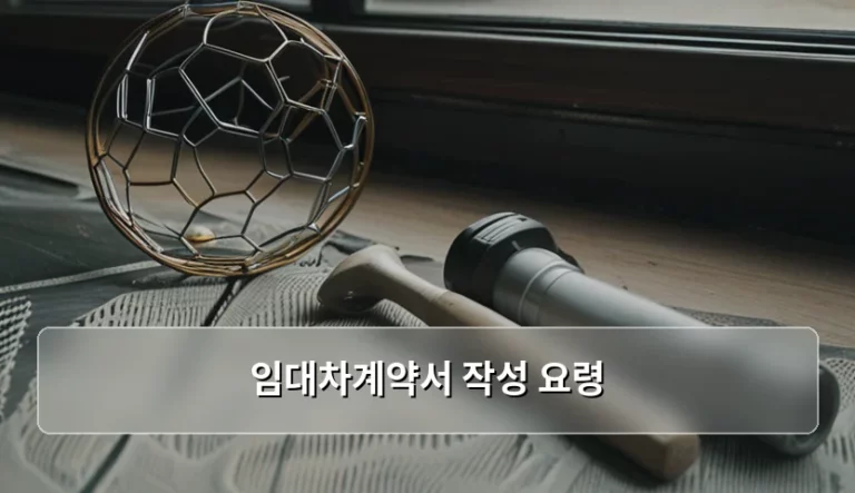 안전한 집 계약을 위한 임대차계약서 작성 요령