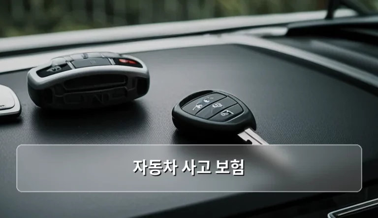 자동차 사고 보험 보상 범위와 효율적인 처리 방법