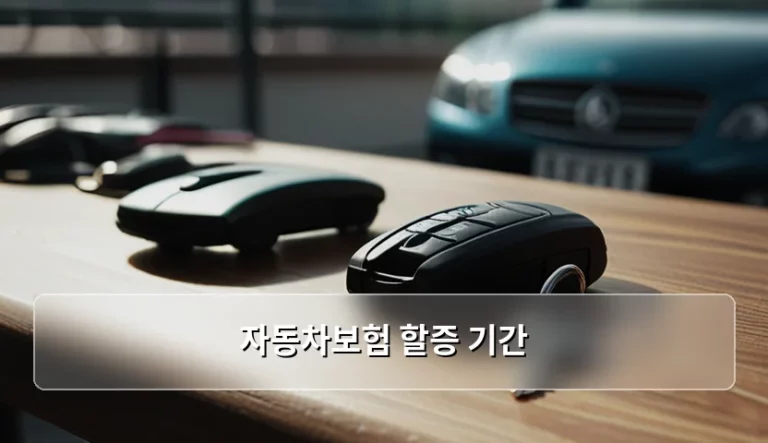 자동차보험 할증 기간 기준과 보험료 관리 요령