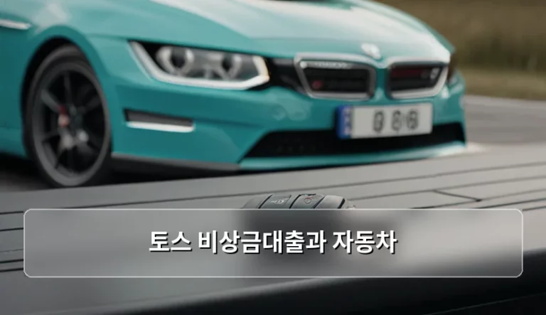 토스 비상금대출과 자동차 유지비 효율적 활용법