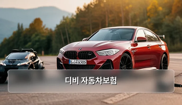 디비 자동차보험 가입 전 꼭 확인해야 할 조건과 절약 팁