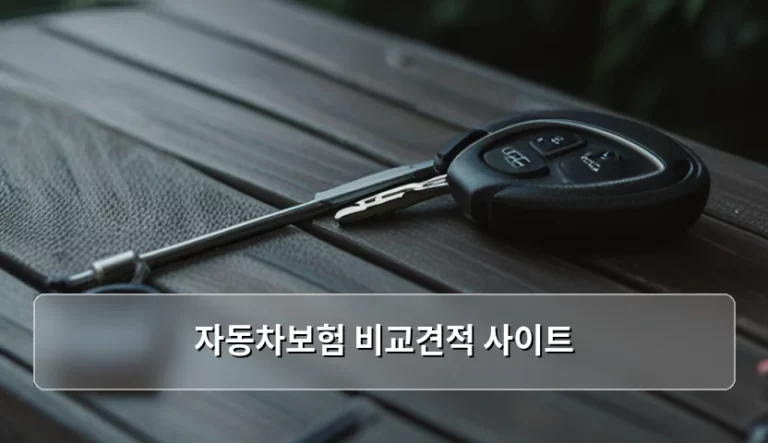 자동차보험 비교견적 사이트 활용법과 보험료 절약 팁