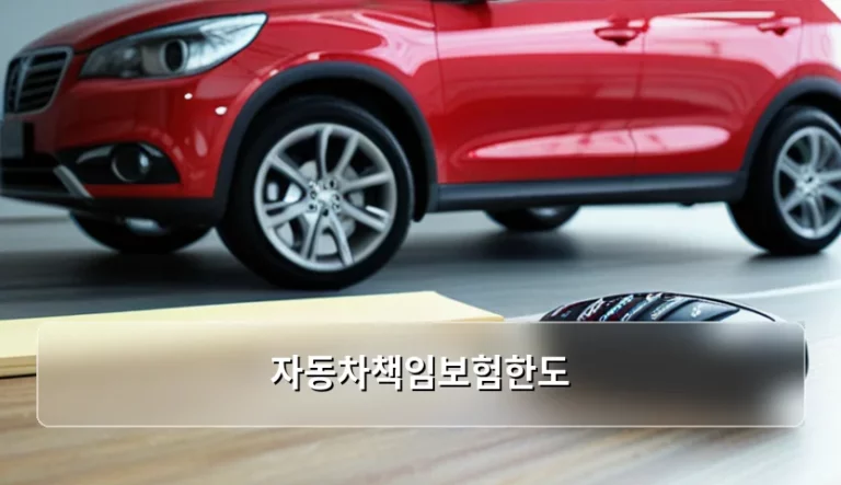 자동차책임보험한도 기준과 초과 시 배상 책임 정리