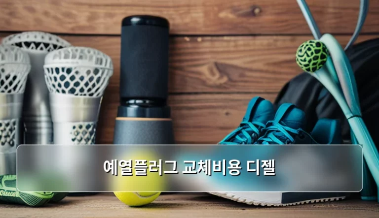 디젤 차량 예열플러그 교체비용 및 점검 주기 가이드